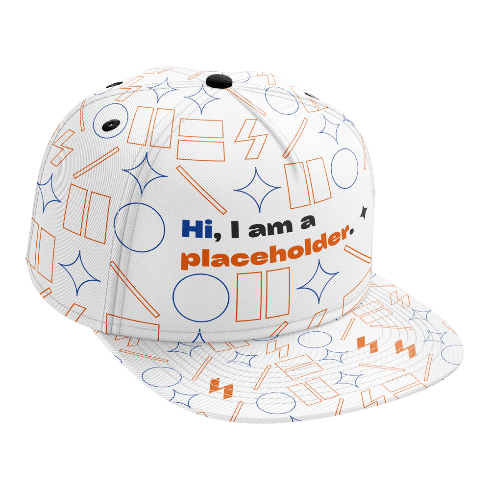 AOP Snapback Cap (CN)