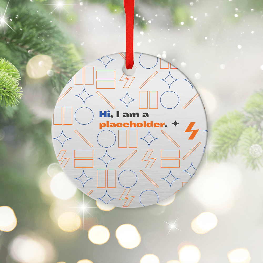Aluminum Ornament - Round (US)