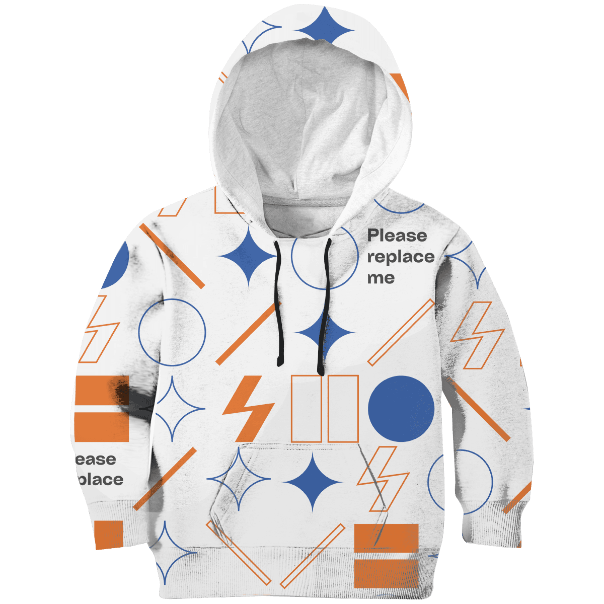 AOP Kid's Hoodie - Soft Felt Standard (EU)