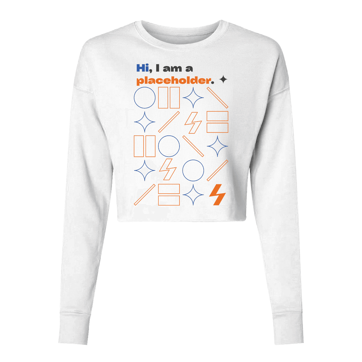 Lady's Cropped Sweatshirt | Bella + Canvas 7503 (US Label)