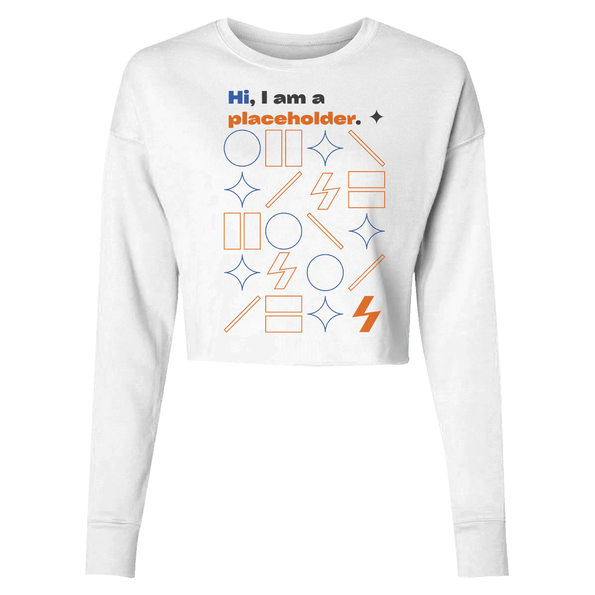 Lady's Cropped Sweatshirt | Bella + Canvas 7503 (US)