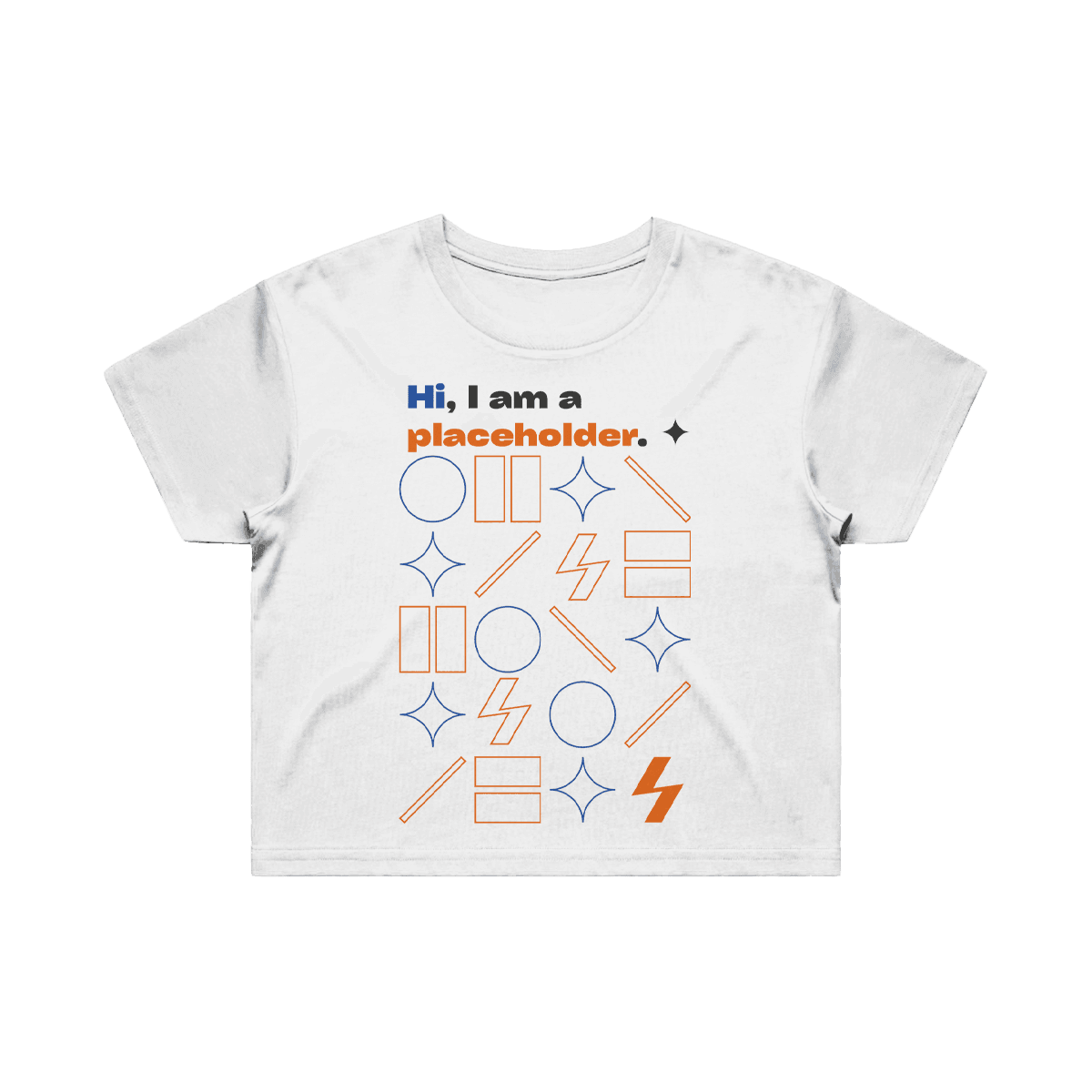 Lady's Cropped T-Shirt | AS Colour 4062 (US Label)