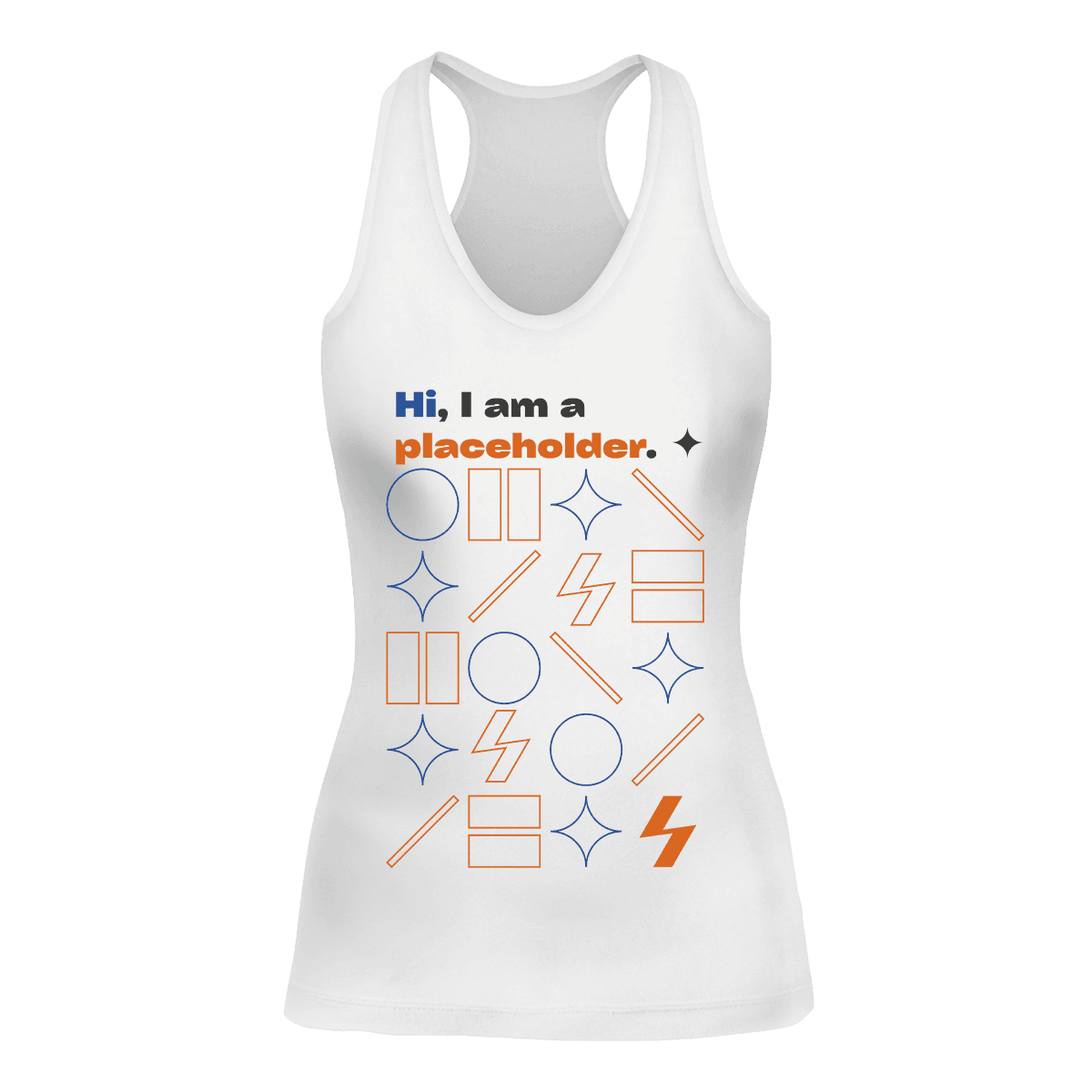 Lady's Racerback Tank | Bella + Canvas 6008 (US Label)