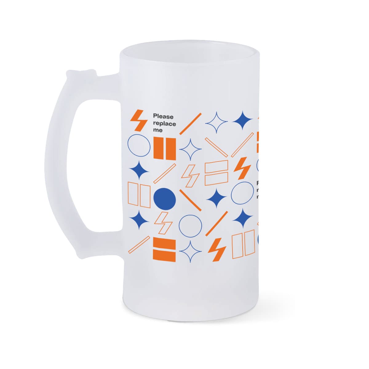 Glass Beer Mug 16oz (EU)