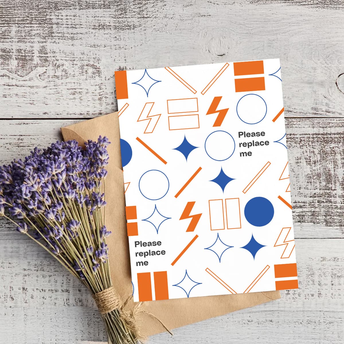 Portrait Greeting Card (UK)