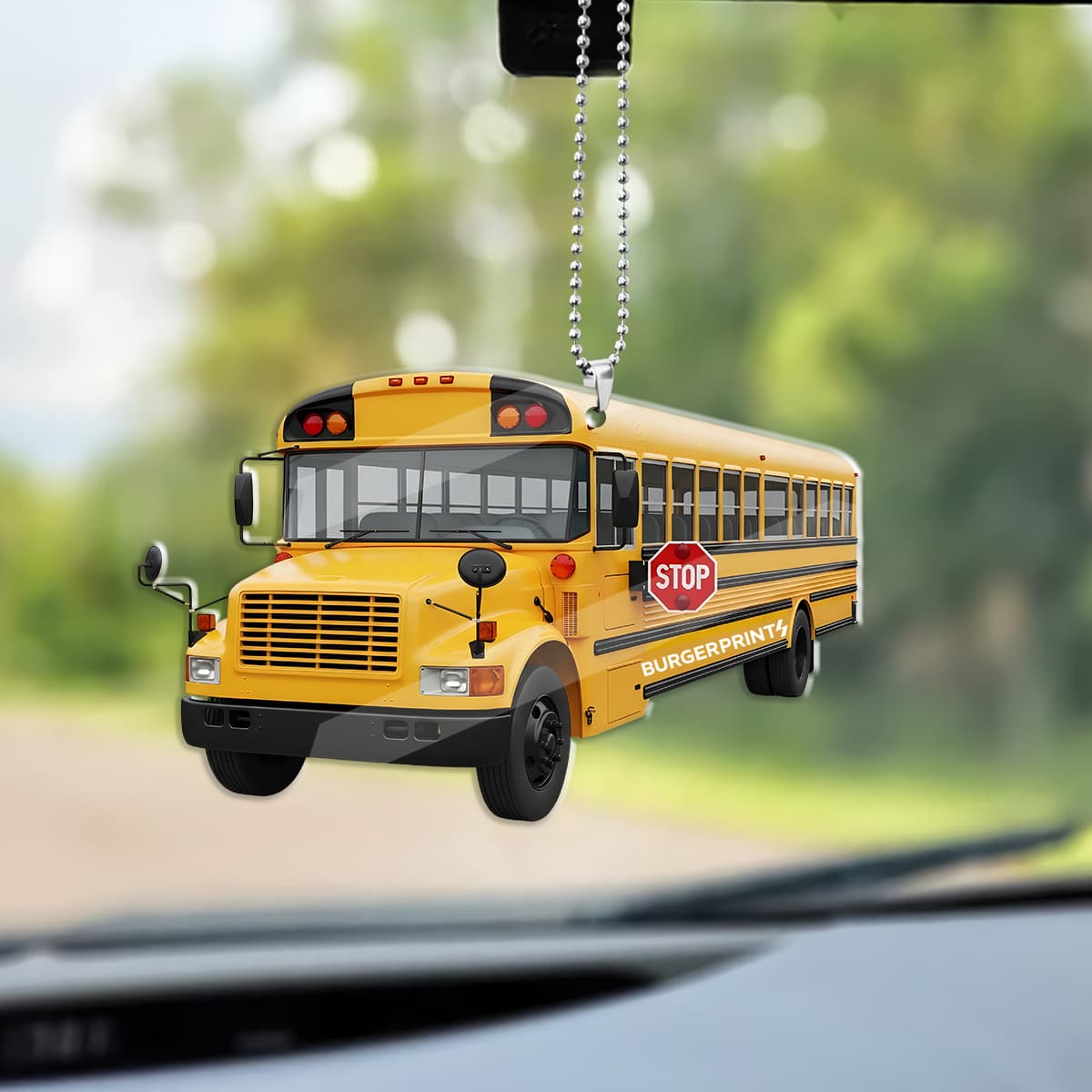 Acrylic Car Ornament - Custom Shape - 1 Side (US Label)