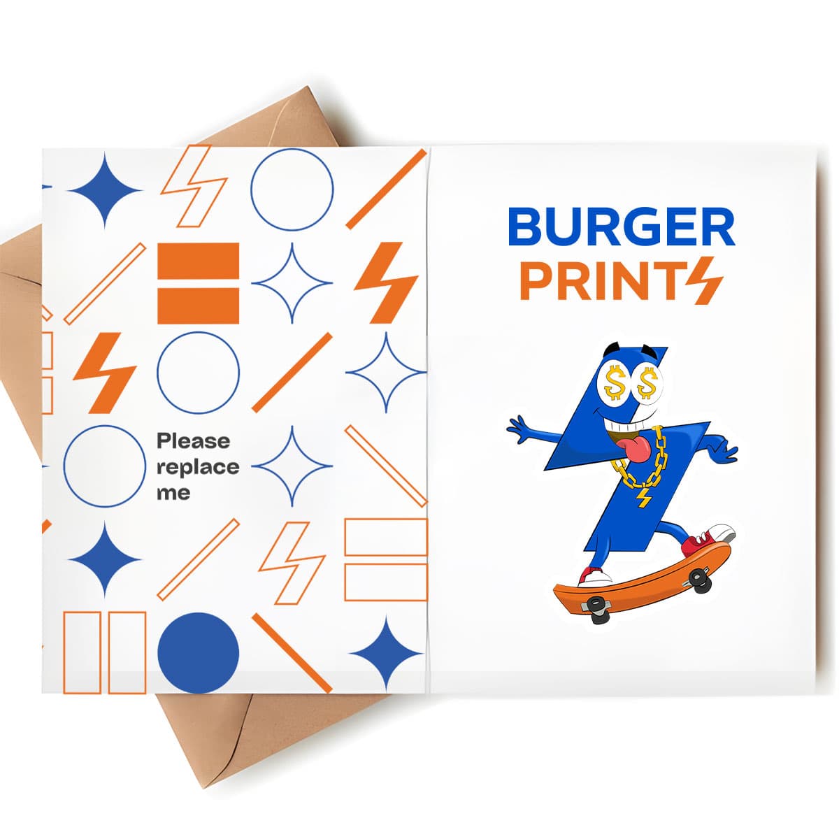 Folded Greeting Card (US)