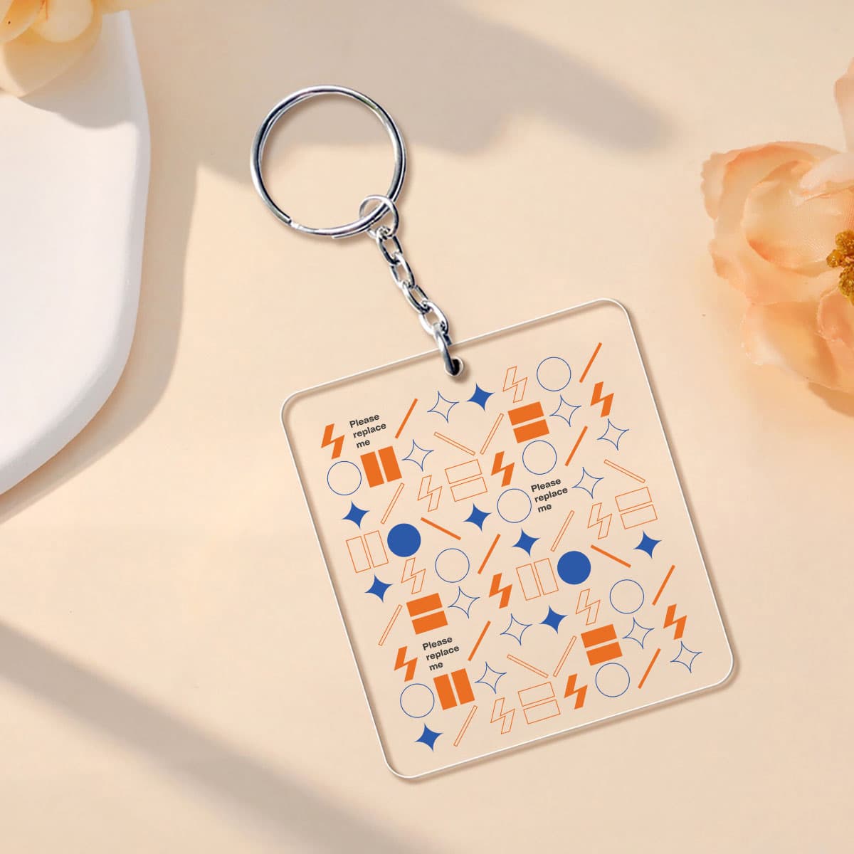 Acrylic Keychain - Custom Shape - 2 Sides (US Label)