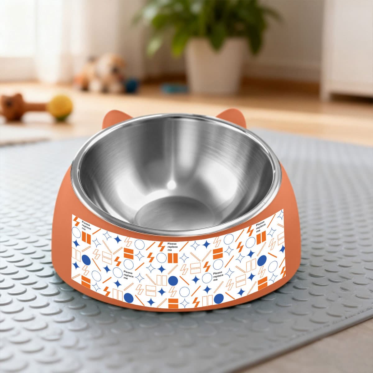 Pet Bowl with Stainless Steel Insert (US Label)