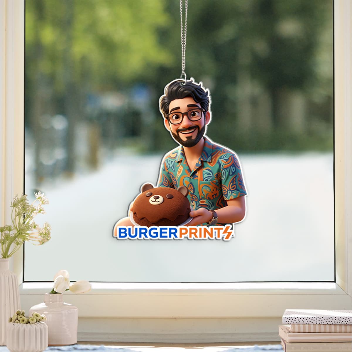 Acrylic Window Decor - Custom Shape (US) image 1