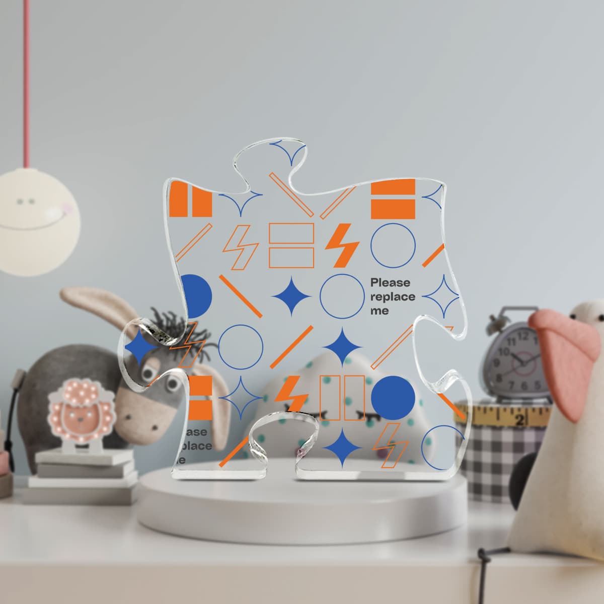 Puzzle Acrylic Plaque (US Label)