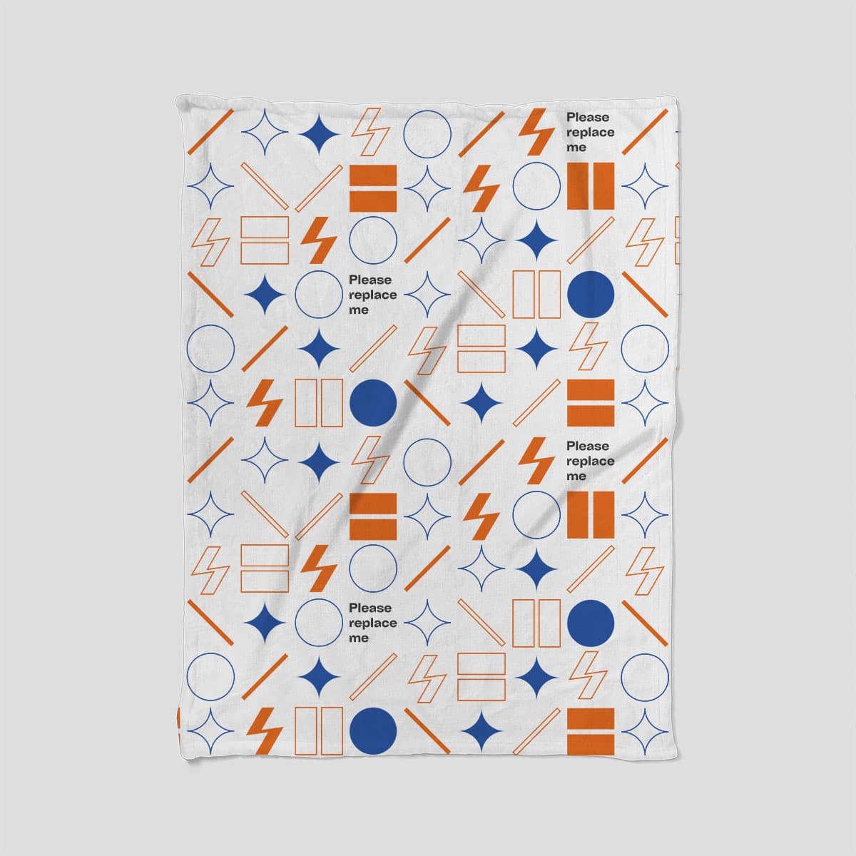 Vertical Minky Blanket (US Label)