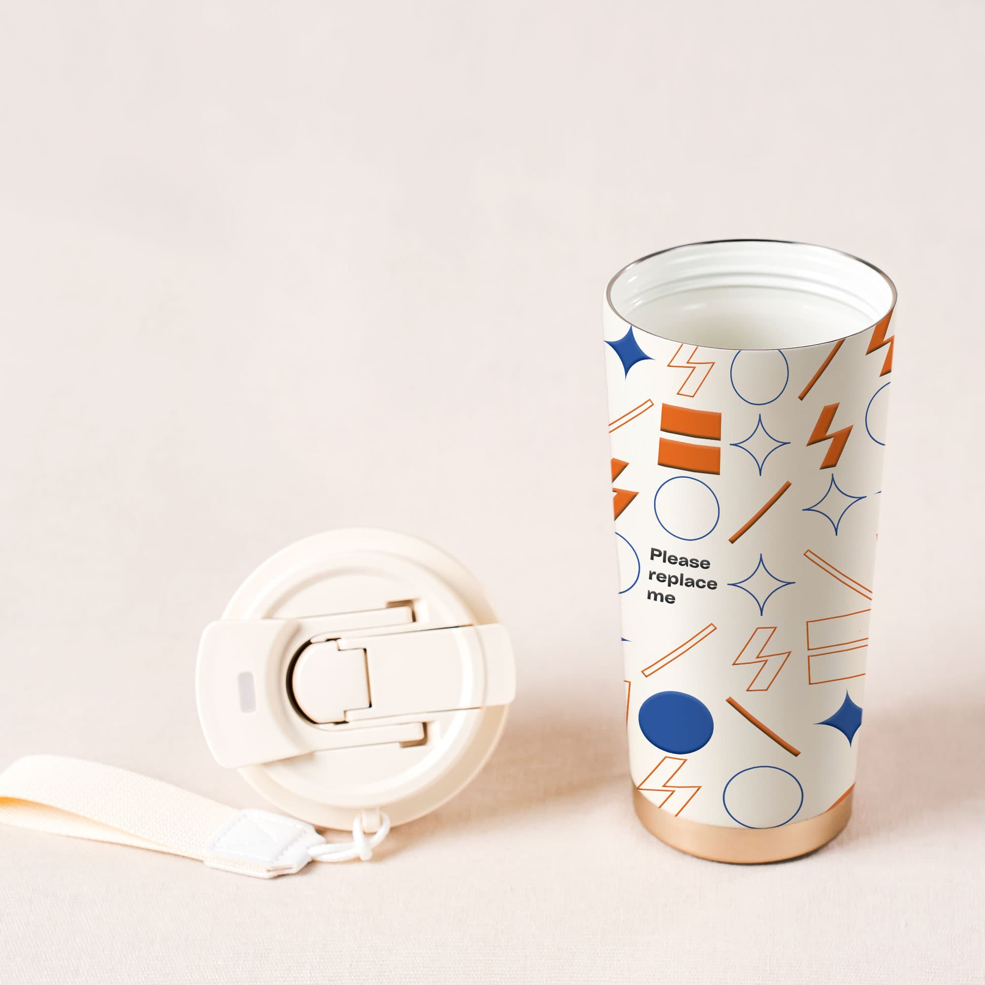 3D Layered UV Printed Tumbler 17oz (VN)