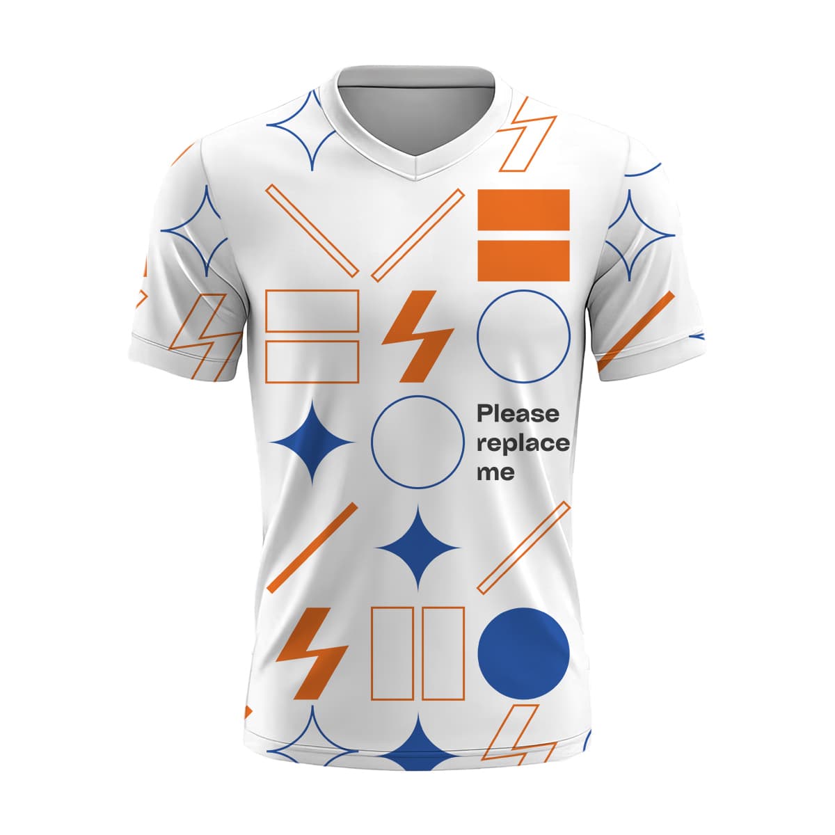 AOP V-neck Soccer Jersey Shirt (VN)