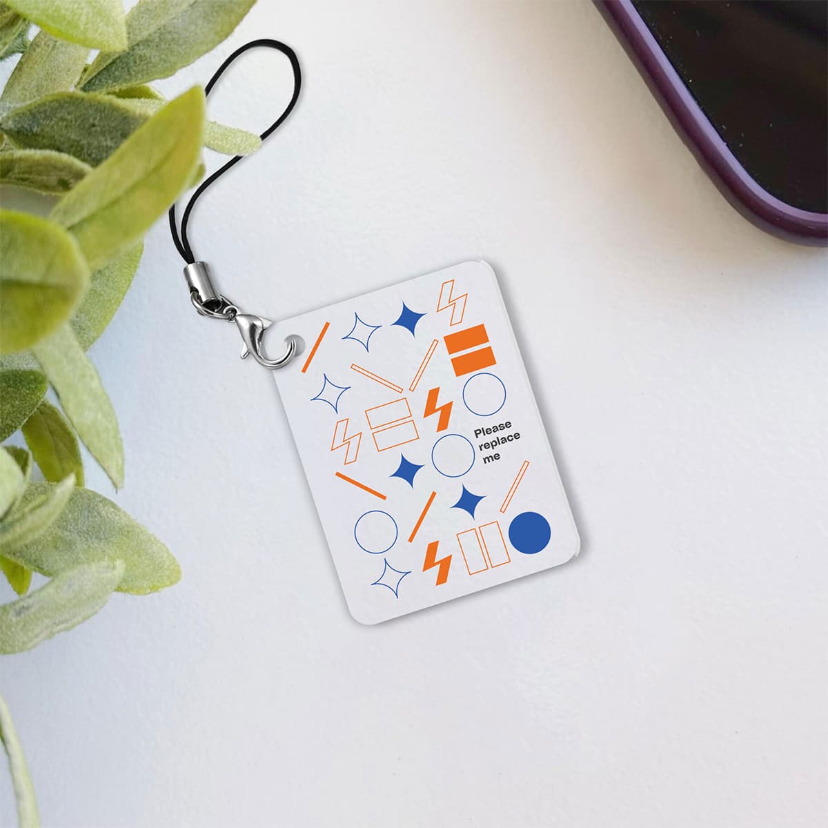 Custom Shape Phone Charm - 1 Side (VN)