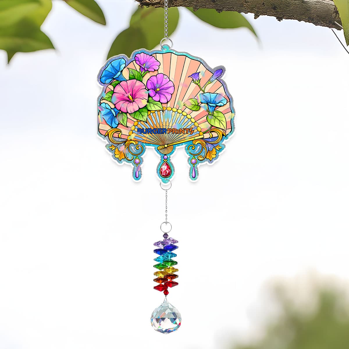 Holo Hanging Piece Ornament With Crystal Charm (VN)