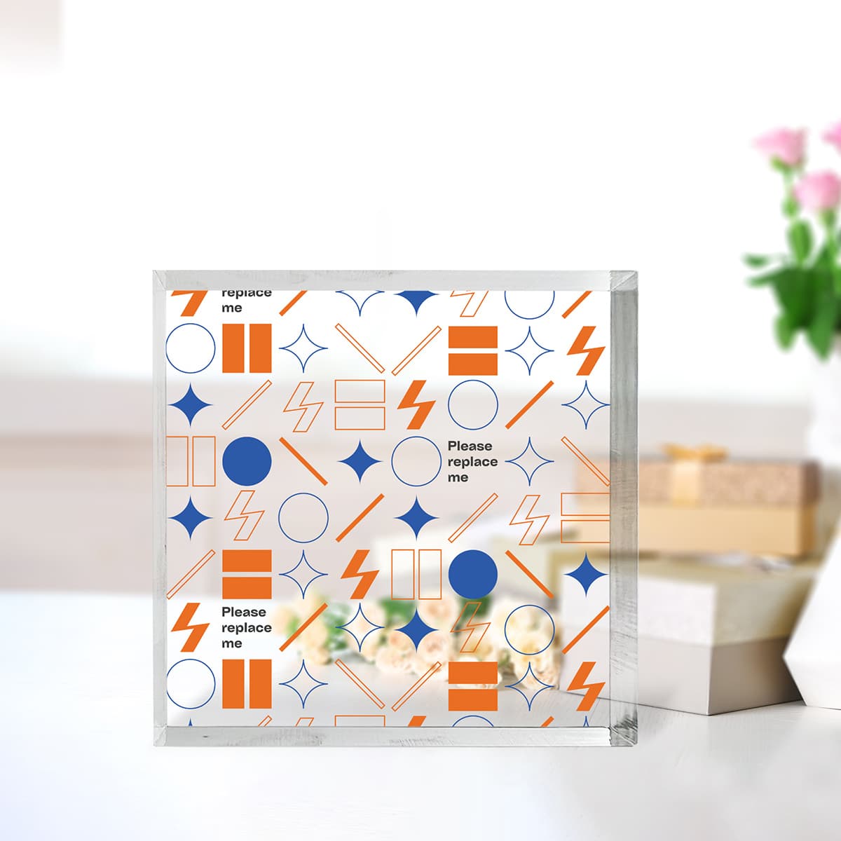 Square Shaped Acrylic Block (VN)