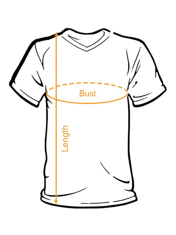 Lady's V-Neck T-Shirt | Gildan 5V00L size chart imperial