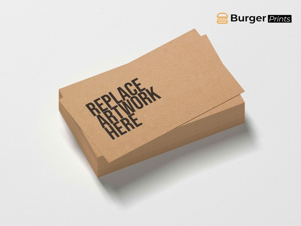 Business name card mockup