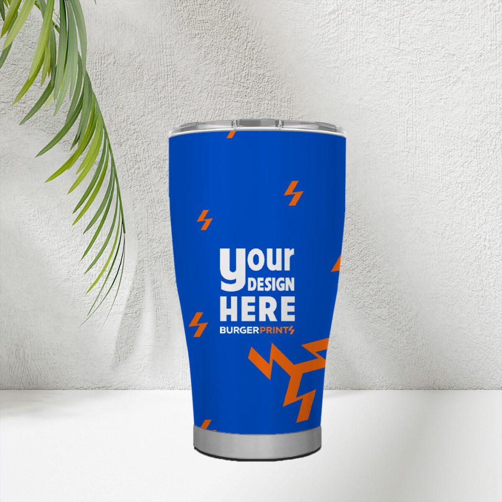 30oz Tumbler Blank Bottom BurgerPrints