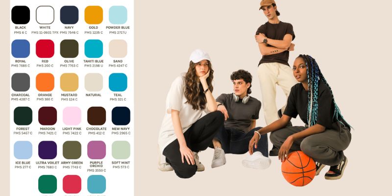 Màu sắc phổ biến của Zuni Sportswear