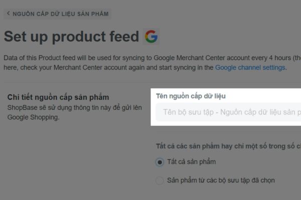 google product category là gì 