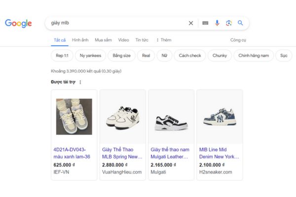 chạy quảng cáo google shopping 