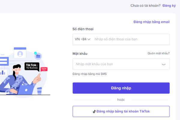 liên kết tài khoản ngân hàng với tiktok shop 