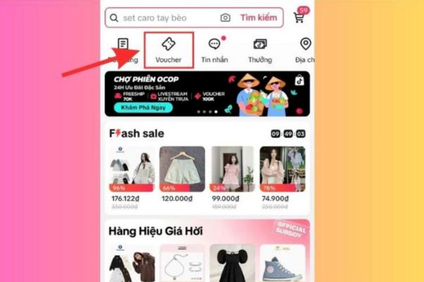 hướng dẫn cách săn sale tiktok 