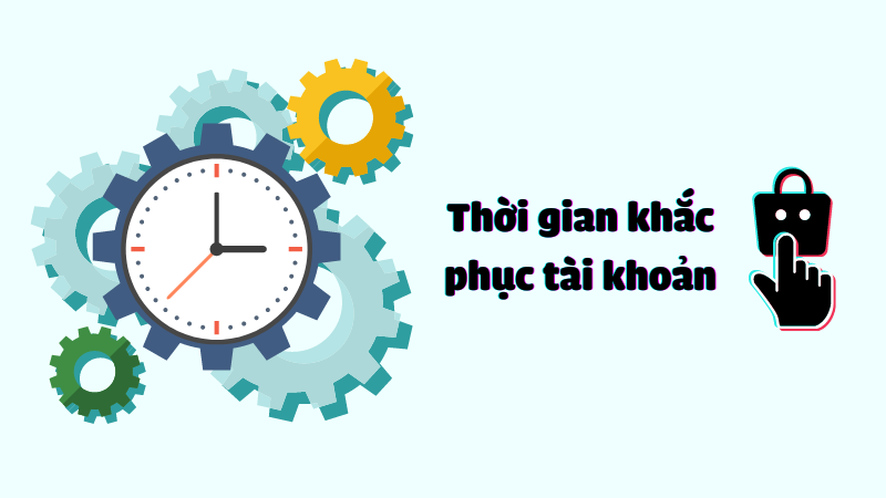 Thời gian khắc phục tài khoản TikTok Shop bị huỷ kích hoạt / đình chỉ