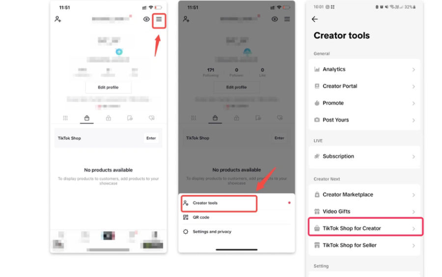 Những bước trở thành nhà sáng tạo trên TikTok Shop