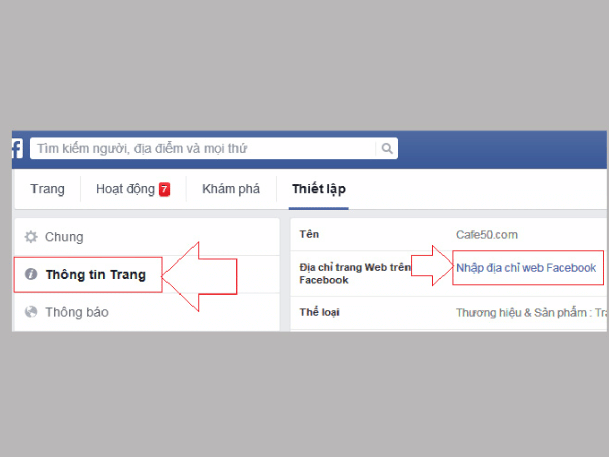 Chọn URL của Page là điều bạn nên quan tâm khi tiến hành tạo Fanpage trên Facebook