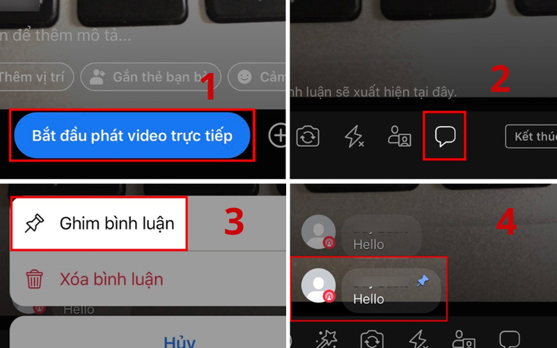 cách ghim bình luận trên facebook bằng điện thoại-2