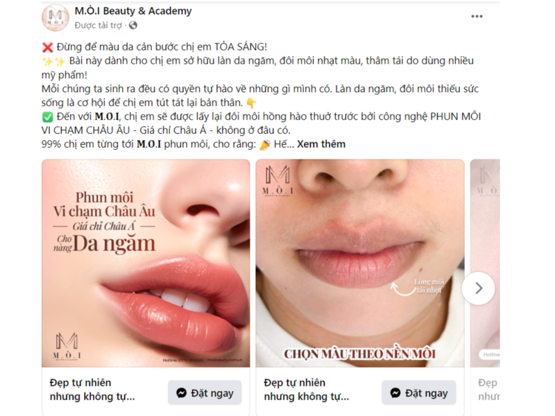 Bổ sung CTA ấn tượng giúp tăng hiệu quả chuyển đổi cho bài quảng cáo Facebook