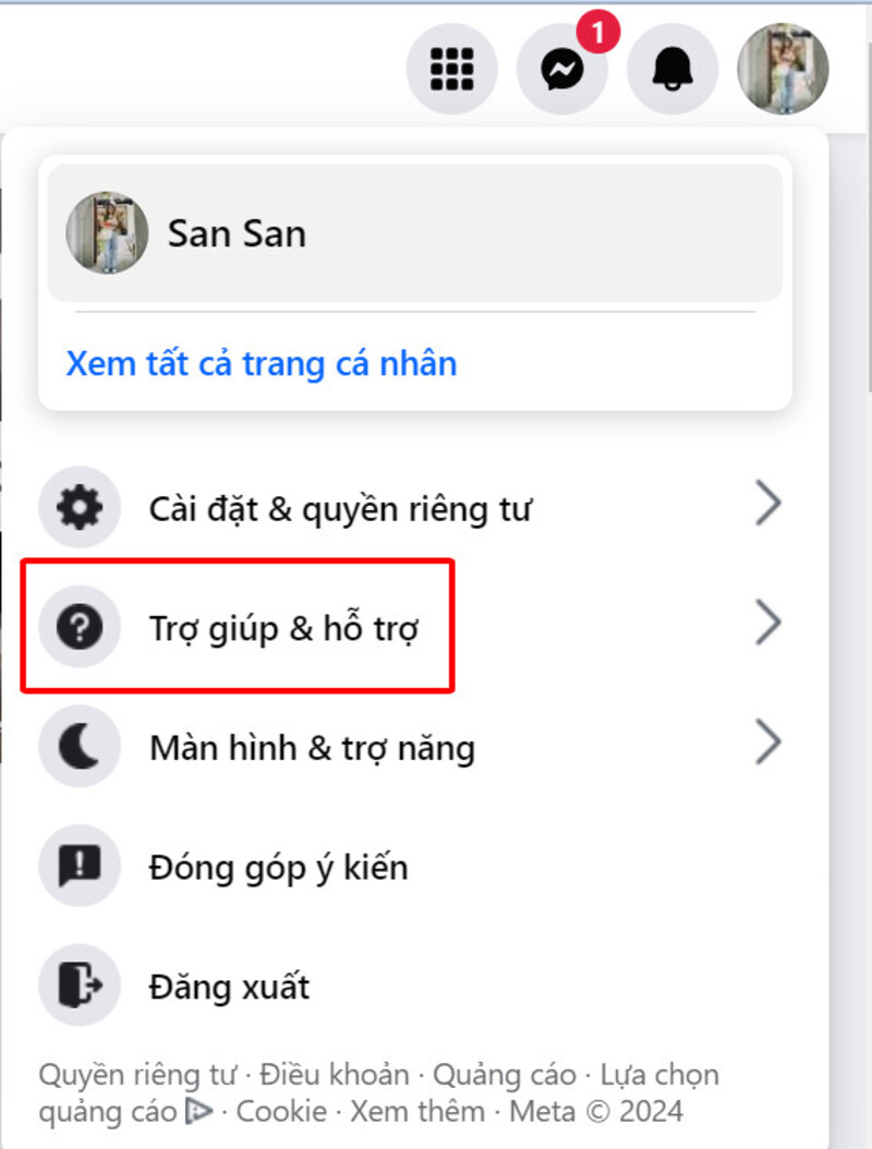 Quyền quảng cáo bị hạn chế Facebook