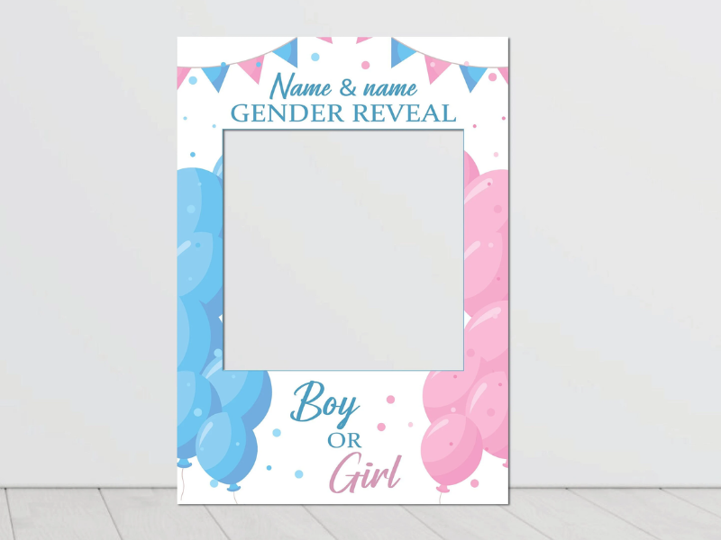 Những sản phẩm phù hợp cho Gender Reveal - Khung ảnh kẹp