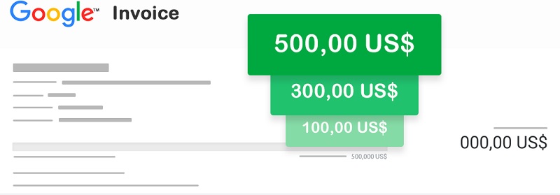 Thuê tài khoản Invoice Google