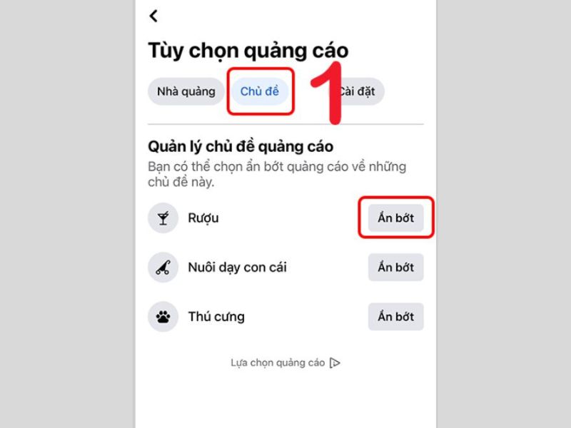 hướng dẫn cách tắt quảng cáo trên fanpage