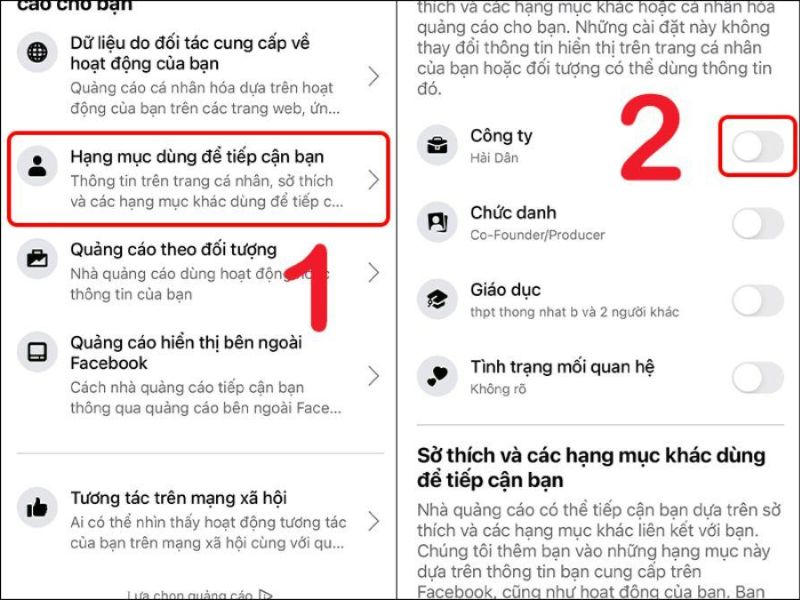 hướng dẫn tắt quảng cáo trên fanpage 