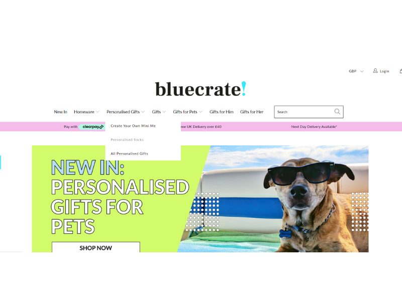 Bluecrate là một trong những cửa hàng Dropshipping thành công trong năm 2024