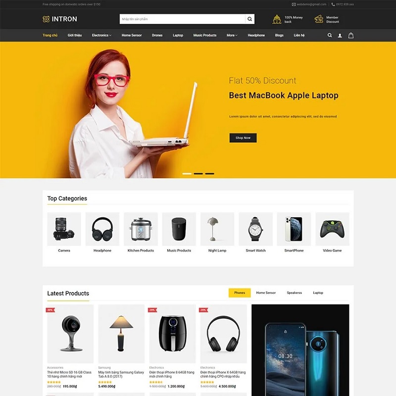 theme wordpress tốt nhất cho dropshipping