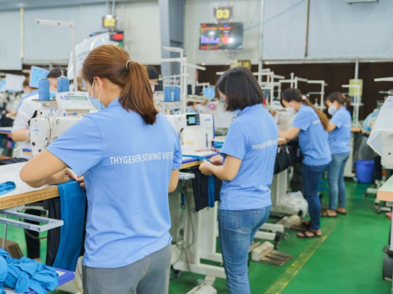 Thygesen Textile Vietnam là nhà sản xuất t-shirt nổi bật