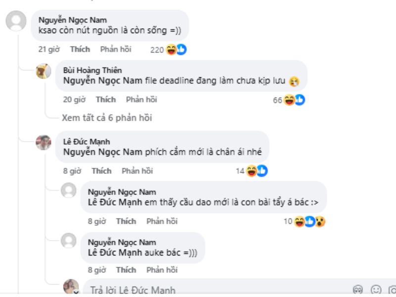 Tính năng trả lời bình luận Facebook