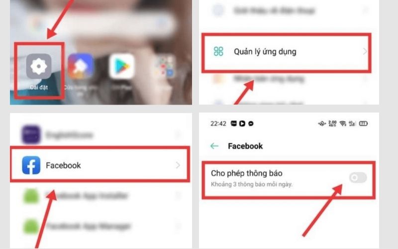 facebook không thông báo bình luận