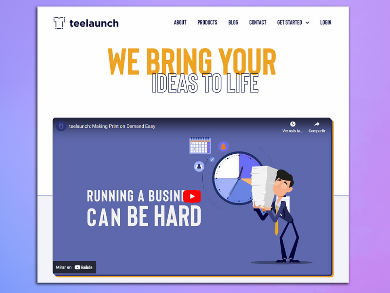 Teelaunch là nền tảng trung gian kết nối giữa người bán hàng và các nhà sản xuất.