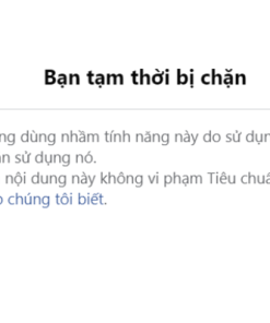 xem thời gian bị chặn bình luận trên Facebook