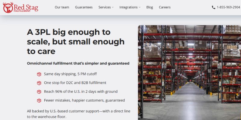 Red Stag Fulfillment uy tín, chất lượng